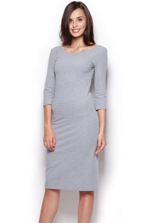 Figl Sukienka Model 301 Grey L
