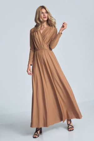 Figl Sukienka Model M705 Beige L