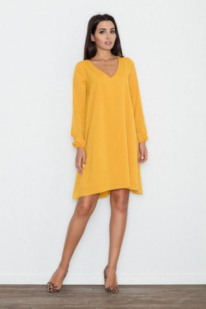 Figl Sukienka Model M566 Yellow L/XL