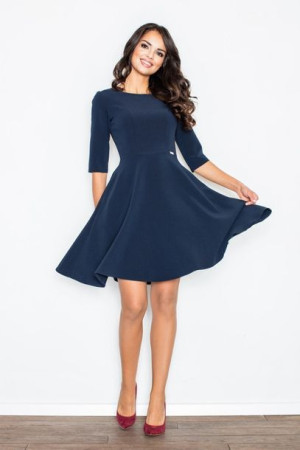 Figl Sukienka Model 327 Navy XL
