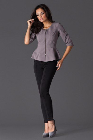 Figl Żakiet Model 132 Grey L