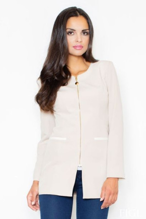 Figl Żakiet Model M409 Beige L