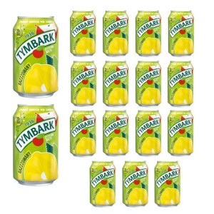 Pakiet 17szt Tymbark Gazowany Napój gazowany jabłko-cytryna- mięta 330ml