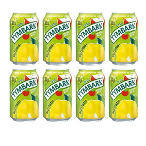 Pakiet 8szt Tymbark Gazowany Napój gazowany jabłko-cytryna- mięta 330ml
