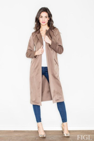 Figl Płaszcz M427 Beige S