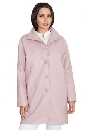 Figl Płaszcz Damski Model M589 Pink L