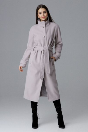 Figl Płaszcz Damski Model M624 Beige M