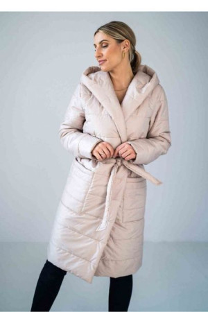 Figl Płaszcz Damski Model M929 Beige L/XL