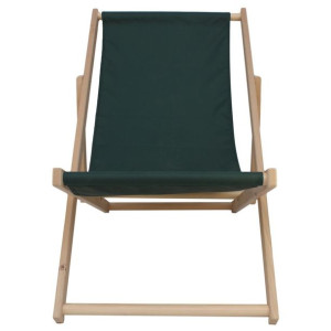 Leżak Drewniany Classic Military Green