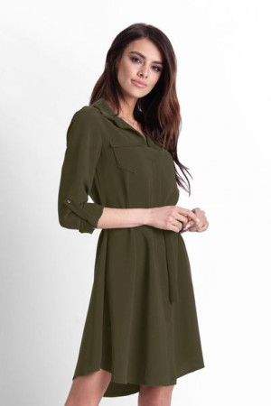 IVON Sukienka Model Octavia 244 Khaki 34