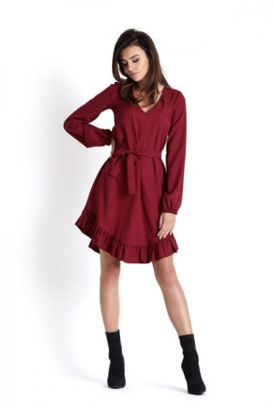 IVON Sukienka Model Masha 224 Bordo 40