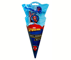 Rożek szkolny z przyborami SPIDERMAN 6szt.