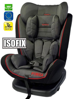 Fotelik Samochodowy Isofix 360 Forza Red 0-36 Kg Uniwersalny Czerwony