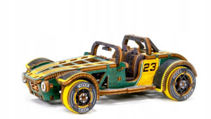 Drewniane Puzzle 3D – Samochód Roadster Limitowana