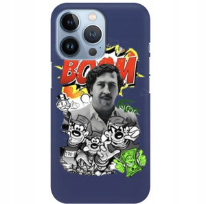 Etui Matowe Granat do IPHONE 13 PRO Seriale Wzory