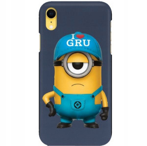 Etui Matowe Granat Do IPHONE XR Bajki Dzieci Wzory