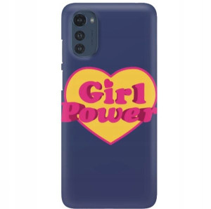Etui Matowe Granat do MOTOROLA MOTO E32 Memy Wzory