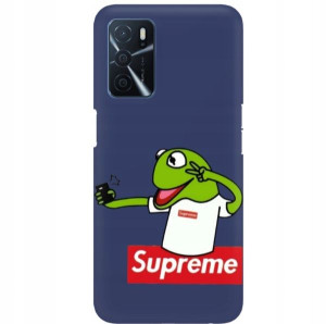 Etui Matowe Granat do OPPO A16 Śmieszne Memy Wzory