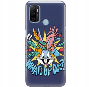 Etui Matowe Granat Do OPPO A53 2020 Bajkowe Wzory