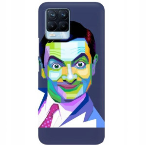 Etui Matowe Granat do REALME 8 PRO Seriale Wzory