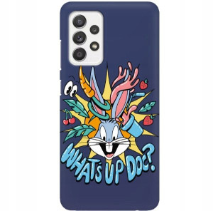 Etui Matowe Granat Do SAMSUNG A52 Bajkowe Wzory
