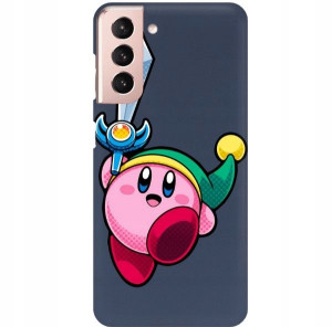 Etui Matowe Granat Do SAMSUNG S21 5G Bajkowe Wzory