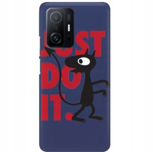 Etui Matowe Granat do XIAOMI 11T 5G Seriale Wzory
