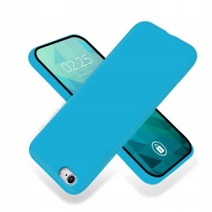Etui Matowe Niebieski do IPHONE 6 Ochronne Smooth