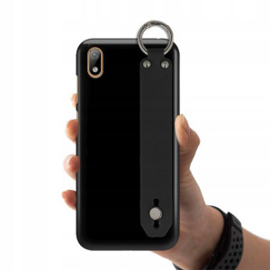 Etui Matowe Pasek Do HUAWEI Y5 2019 Czarny Case