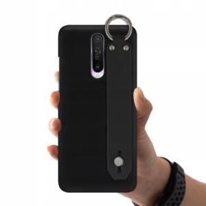 Etui Matowe Pasek Do XIAOMI REDMI K30 Czarny Case