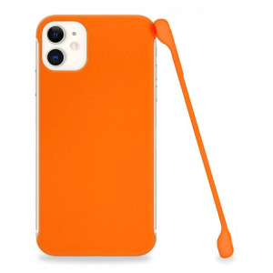 Etui Matowe Plecki Do IPHONE 11 Pomarańczowy Case
