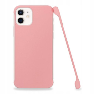 Etui Matowe Plecki Do IPHONE 12 PRO Różowy Case