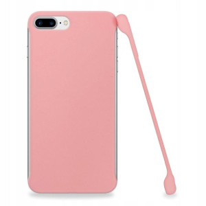Etui Matowe Plecki Do IPHONE 8 PLUS Różowy Case