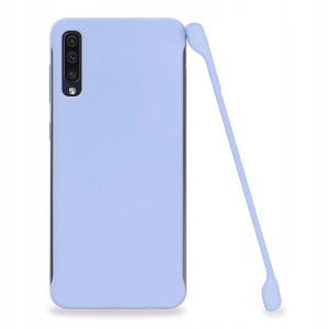 Etui Matowe Plecki Fiolet Do SAMSUNG A50 Ochronne