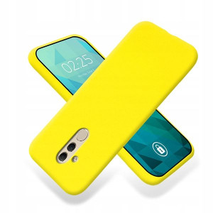 Etui Matowe Żółte do HUAWEI MATE 20 LITE Ochronne