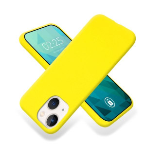 Etui Matowe Żółte do IPHONE 13 MINI Case Ochronne