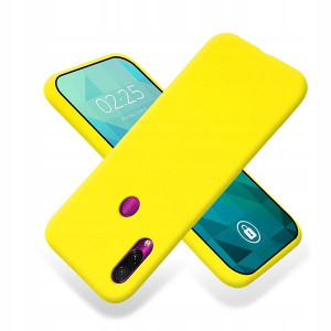 Etui Matowe Żółte do XIAOMI REDMI NOTE 7 Ochronne