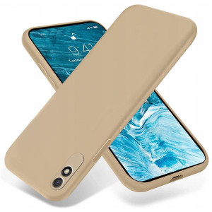 Etui Metallic Do Xiaomi Redmi 9at Ochronne Złoty