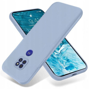 Etui Metallic Niebieski do MOTOROLA E7 PLUS Case