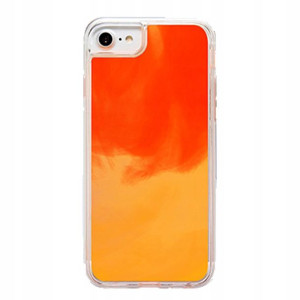 Etui Neon Sand Do Iphone Se3 Case Pomarańczowy