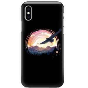 Etui Ochronne do iPHONE X Mroczne Anime Mix Wzorów