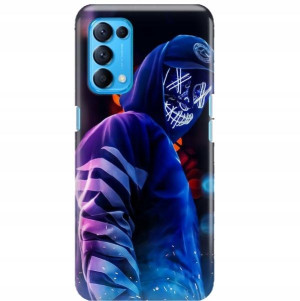 Etui Ochronne do OPPO RENO 5 Mroczne Anime Wzory