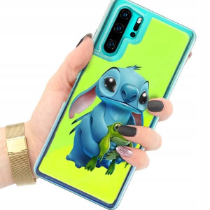 Etui Piasek Fluo Do Huawei P30 Pro Zielony Wzory