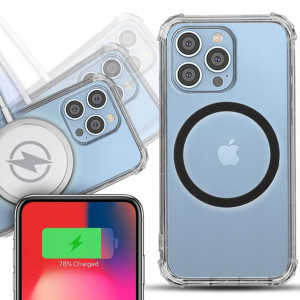 Etui Shock + Magsafe Czarny do iPHONE 14 PRO MAX