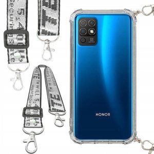 Etui Shock Smycz Biała HUAWEI HONOR PLAY 5T ACTIVE
