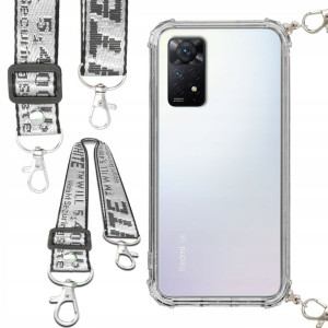 Etui Shock Smycz Biała XIAOMI REDMI NOTE 11 PRO 4G