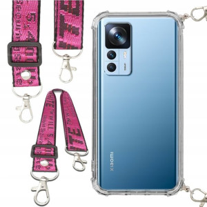 Etui Shock Smycz Różowa Do XIAOMI REDMI K50 ULTRA