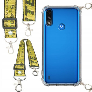 Etui Shock Smycz Żółta Do MOTOROLA E7 POWER/E7I