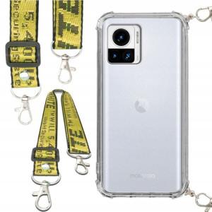 Etui Shock Smycz Żółta Do MOTOROLA EDGE 30 ULTRA