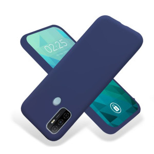 Etui Smooth Case Oppo A53 2020 Granatowy Ochronne